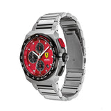 Ceas Scuderia Ferrari Aspire, oțel inoxidabil cu centură Chrono, 44mm - FansBRANDS®