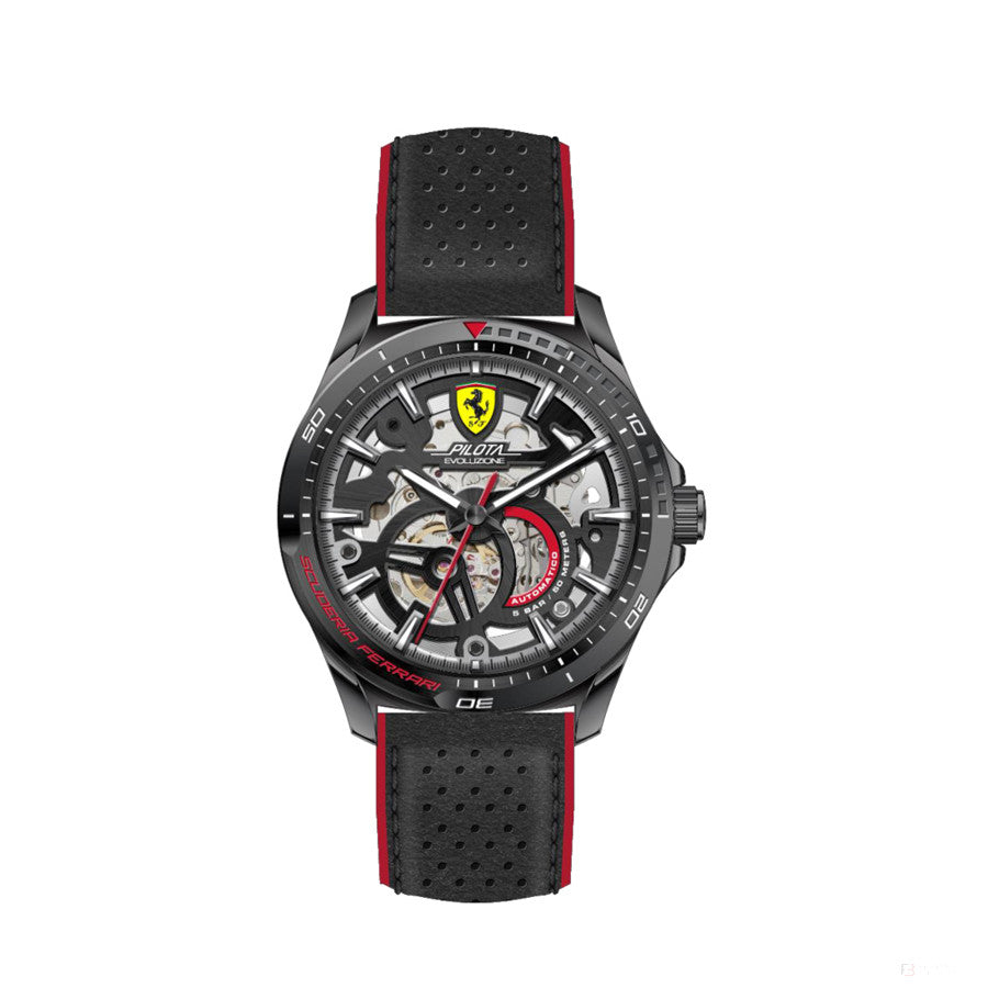 Scuderia Ferrari Watch PilotA Evo, Black Full, 44mm