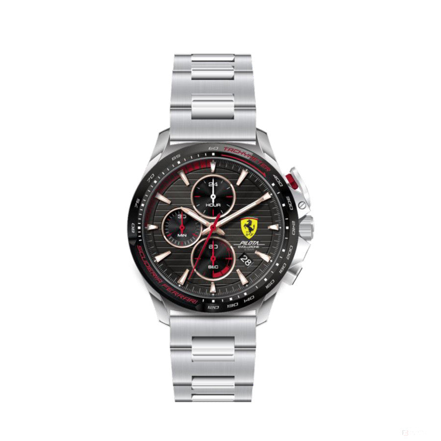 Scuderia Ferrari Watch Chrono Black, 44mm - FansBRANDS®