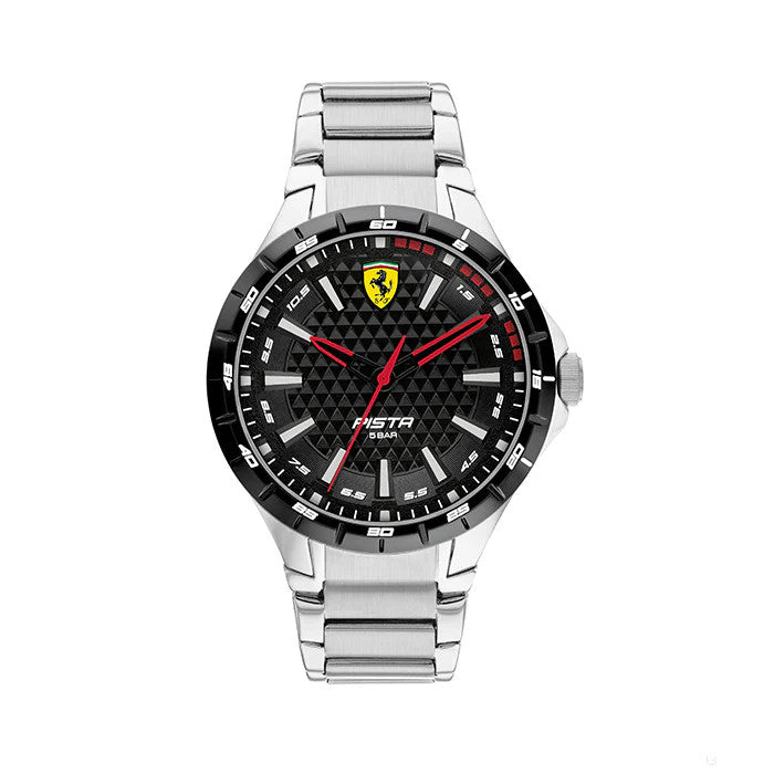 Scuderia Ferrari Watch PISTA Quartz, Black 44mm - FansBRANDS®