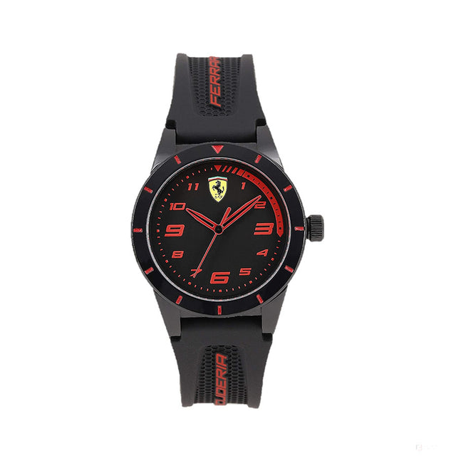 Ceas de Barbat, Ferrari Red Rev, Negru, 2020 - FansBRANDS®