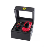 Ceas de Barbat, Ferrari Red Rev, Negru, 2020 - FansBRANDS®