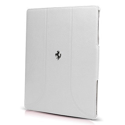 Husa pentru iPad 3, Ferrari Horse, Unisex, Alb, 2013 - FansBRANDS®