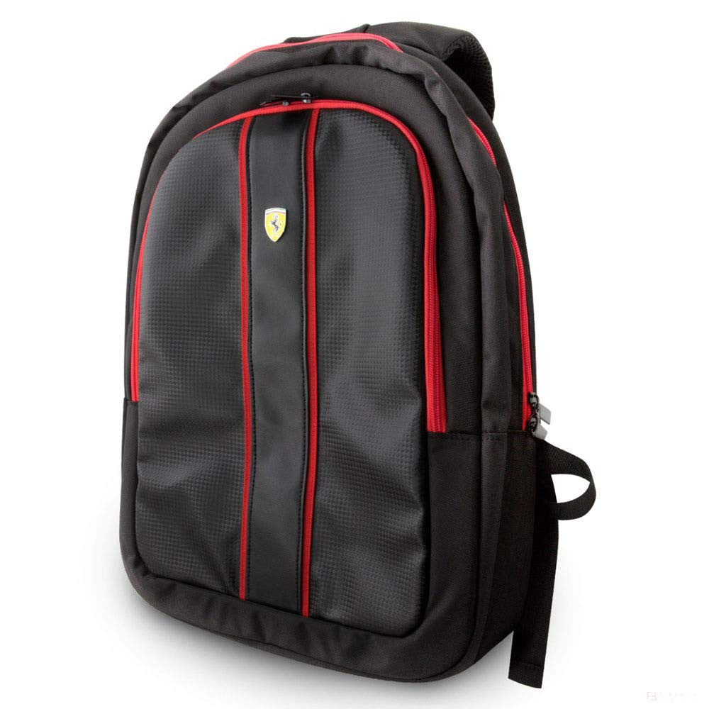 Ferrari Backpack, 30x45x12 cm, Black, 2019