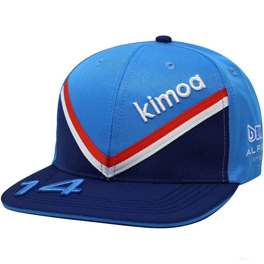 Sapca de Baseball, AlpineFernando Alonso Kimoa France GP, Albastru, 2022