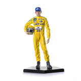 Figură Ayrton Senna Monaco 1987, 1:10, Galben, 2020 - FansBRANDS®