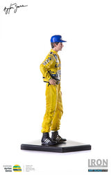 Figură Ayrton Senna Monaco 1987, 1:10, Galben, 2020 - FansBRANDS®