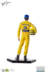 Figură Ayrton Senna Monaco 1987, 1:10, Galben, 2020 - FansBRANDS®