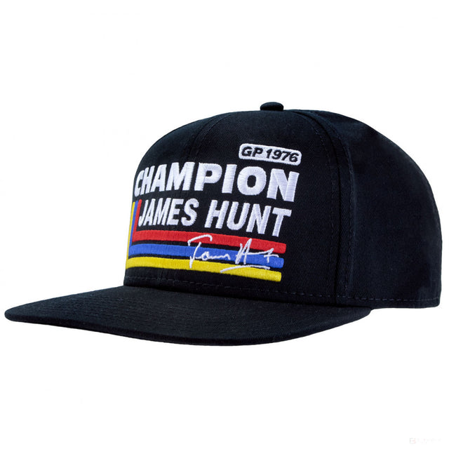 Sapca de Flatbrim, James Hunt Silverstone, 2019, Negru, Adult - FansBRANDS®