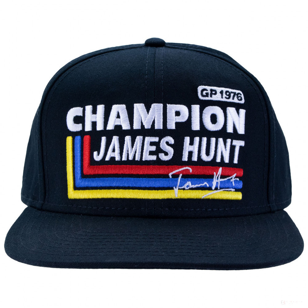 Sapca de Flatbrim, James Hunt Silverstone, 2019, Negru, Adult - FansBRANDS®