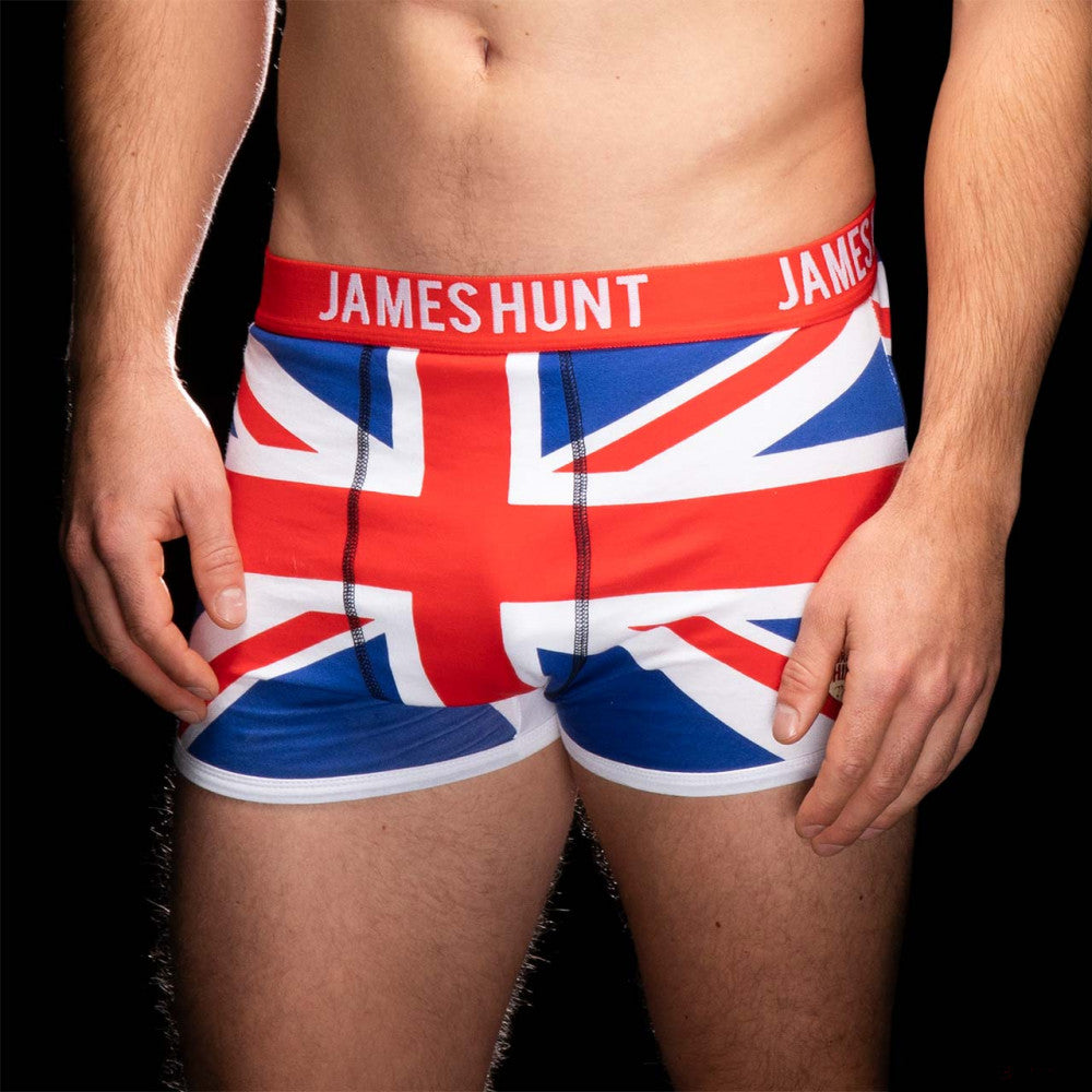 Boxer, James Hunt Helmet + Union Jack, Albastru, 2021 - FansBRANDS®