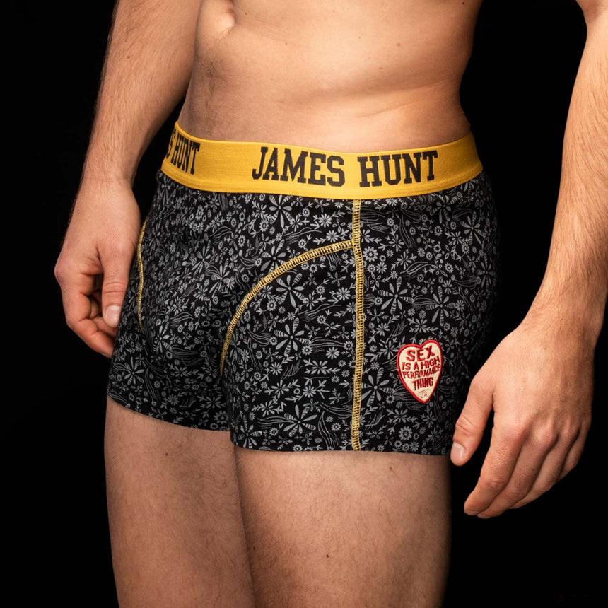 Boxer, James Hunt Seventies, Negru, 2021 - FansBRANDS®