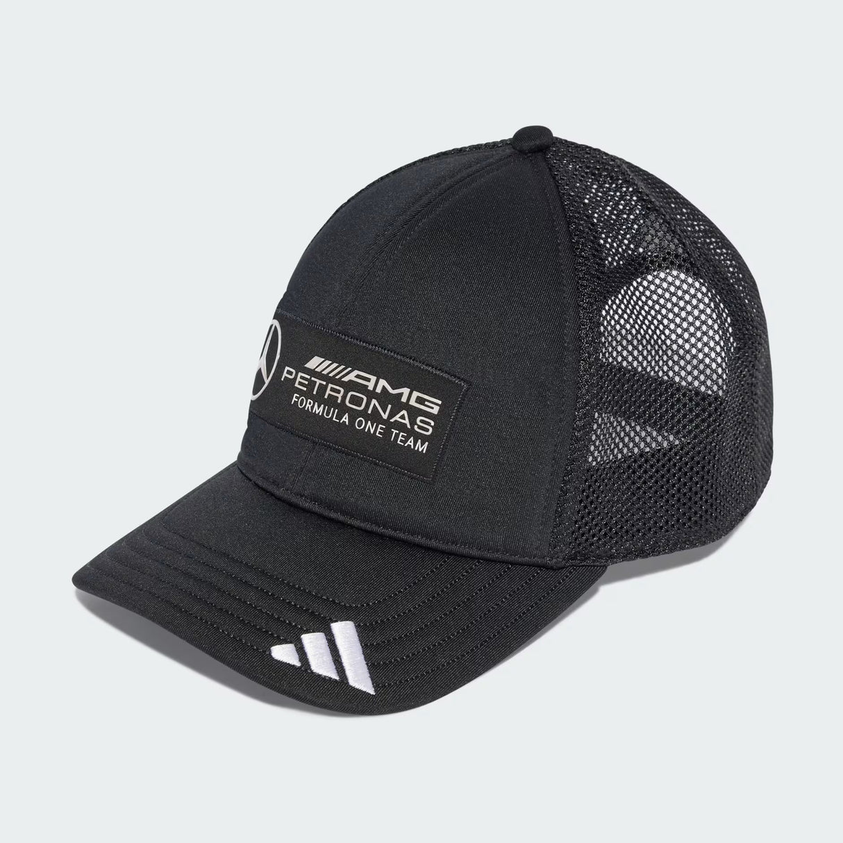 Șapcă Mercedes, trucker, logo complet, neagră 🔥