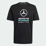 Polo Mercedes, Dna, grafic, adidas, negru, 2026