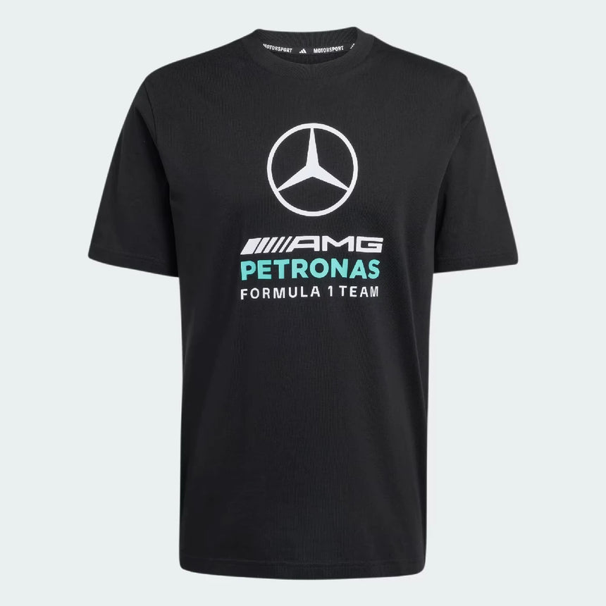Polo Mercedes, Dna, grafic, adidas, negru, 2026