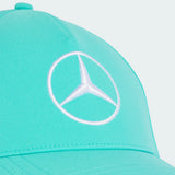Șapcă Mercedes, echipă, adidas, verde, 2026