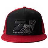 Sapca de Flatbrim, Kimi Räikkönen Cross Seven, Rosu, Adult, 2019 - FansBRANDS®