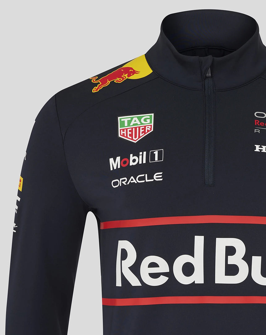 Red Bull Racing bluză termică cu fermoar 🔥