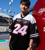 Alfa Romeo tricou de fotbal American Zhou 24, 2022