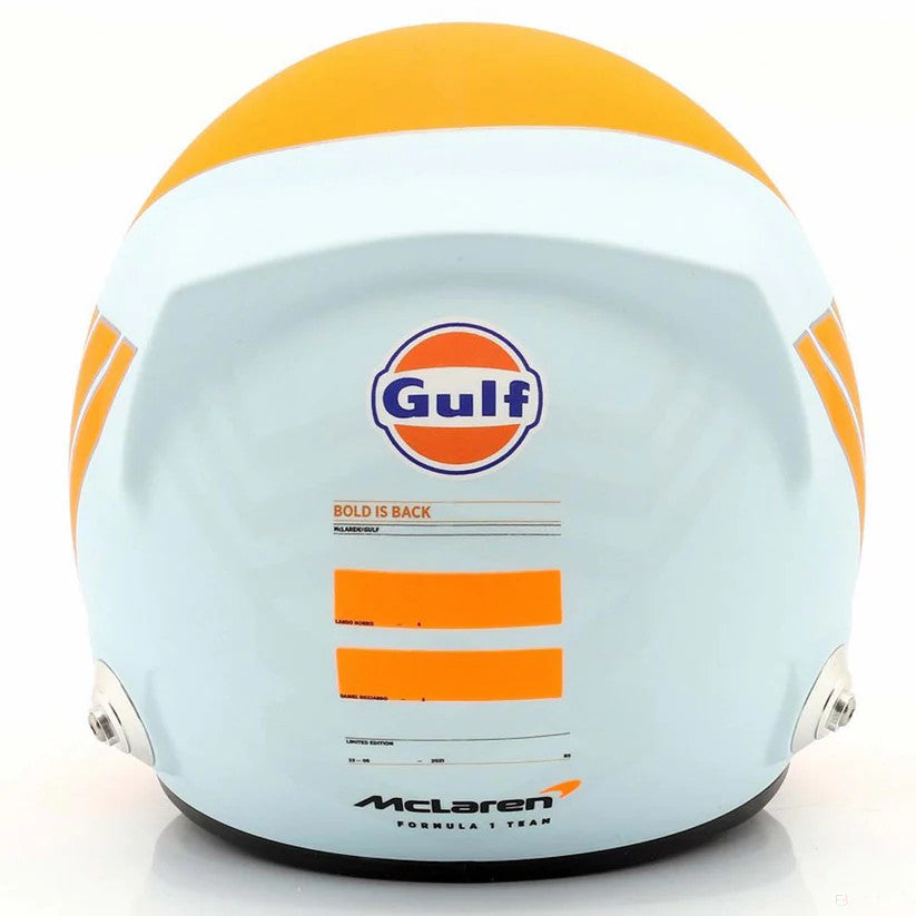 McLaren Mini Sisak Gulf x McLaren 2021 1:2 - FansBRANDS®