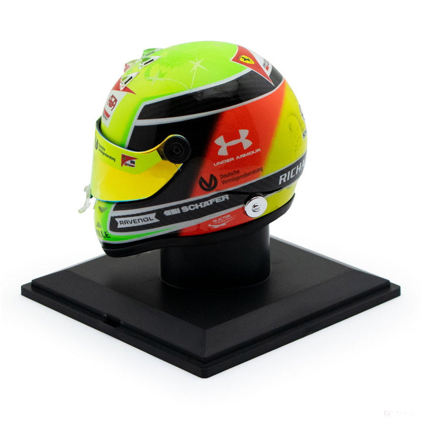 Model Casca Mini, Mick Schumacher 2020, 1:4, Verde, 2020 - FansBRANDS®