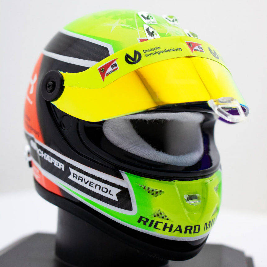 Model Casca Mini, Mick Schumacher 2020, 1:4, Verde, 2020 - FansBRANDS®