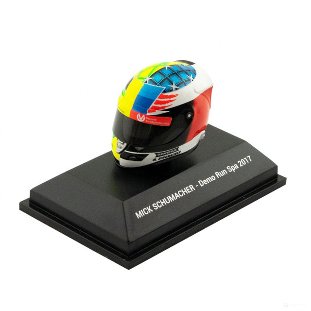 Model Casca Mini, Mick Schumacher Belgium GP 2017, 1:8, Multicolor - FansBRANDS®