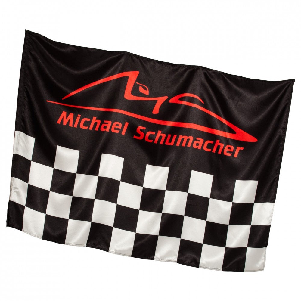 Steag Cadrilat, Michael Schumacher, Unisex, Negru, 140x100 cm, 2015 - FansBRANDS®