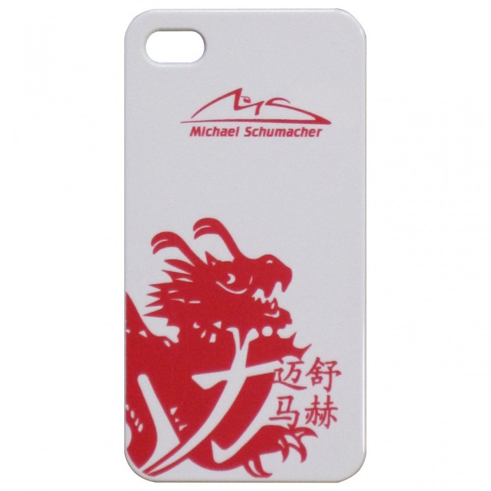 Husa pentru iPhone 5, Michael Schumacher, Unisex, Alb, 2015 - FansBRANDS®