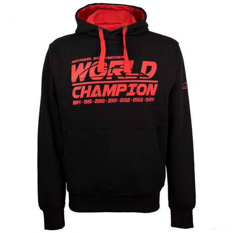 Michael Schumacher Hoodie World Champion Black - FansBRANDS®