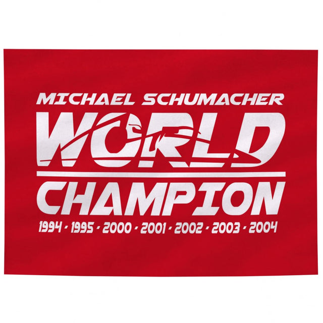 Steag, Michael Schumacher World Champion, Unisex, Rosu, 2018 - FansBRANDS®