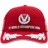 Sapca de Baseball, Michael Schumacher World Champion 2000, Rosu, Adult, 2020