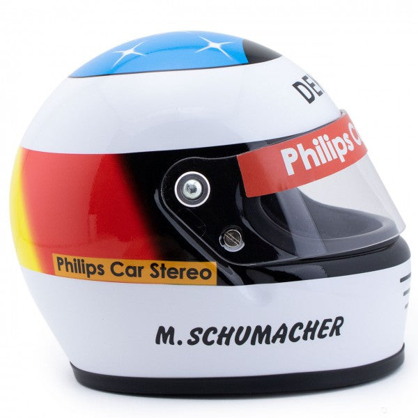 Model Casca Mini, Michael Schumacher 1991 First Race, Alb, 1:2, 2020