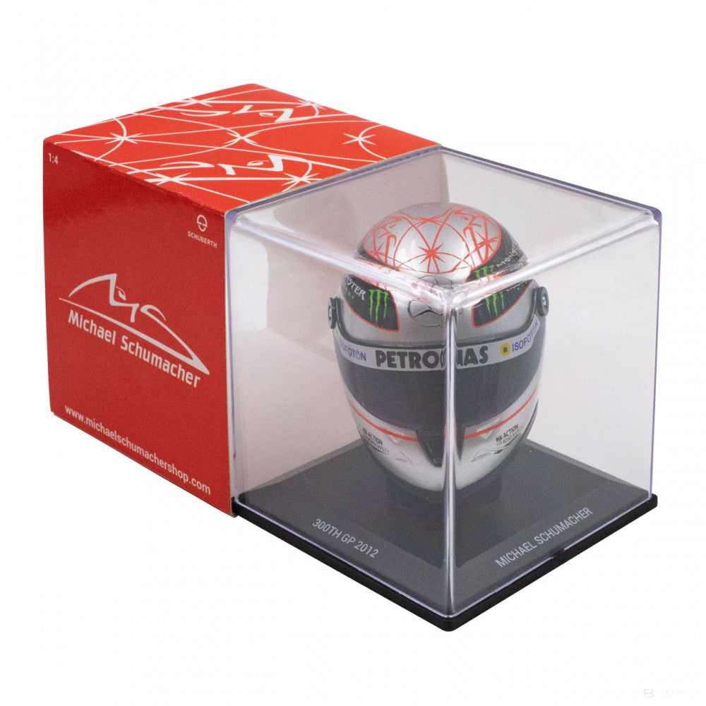 Michael Schumacher Platinum Helmet Spa 300th GP 2012 1:4 - FansBRANDS®