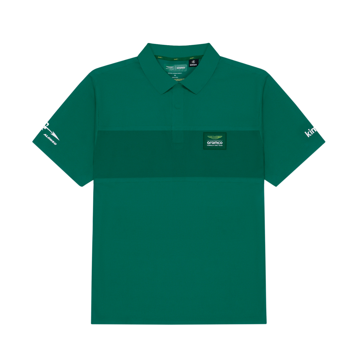 Polo Fernando Alonso, Kimoa, minimalist, verde, 2024