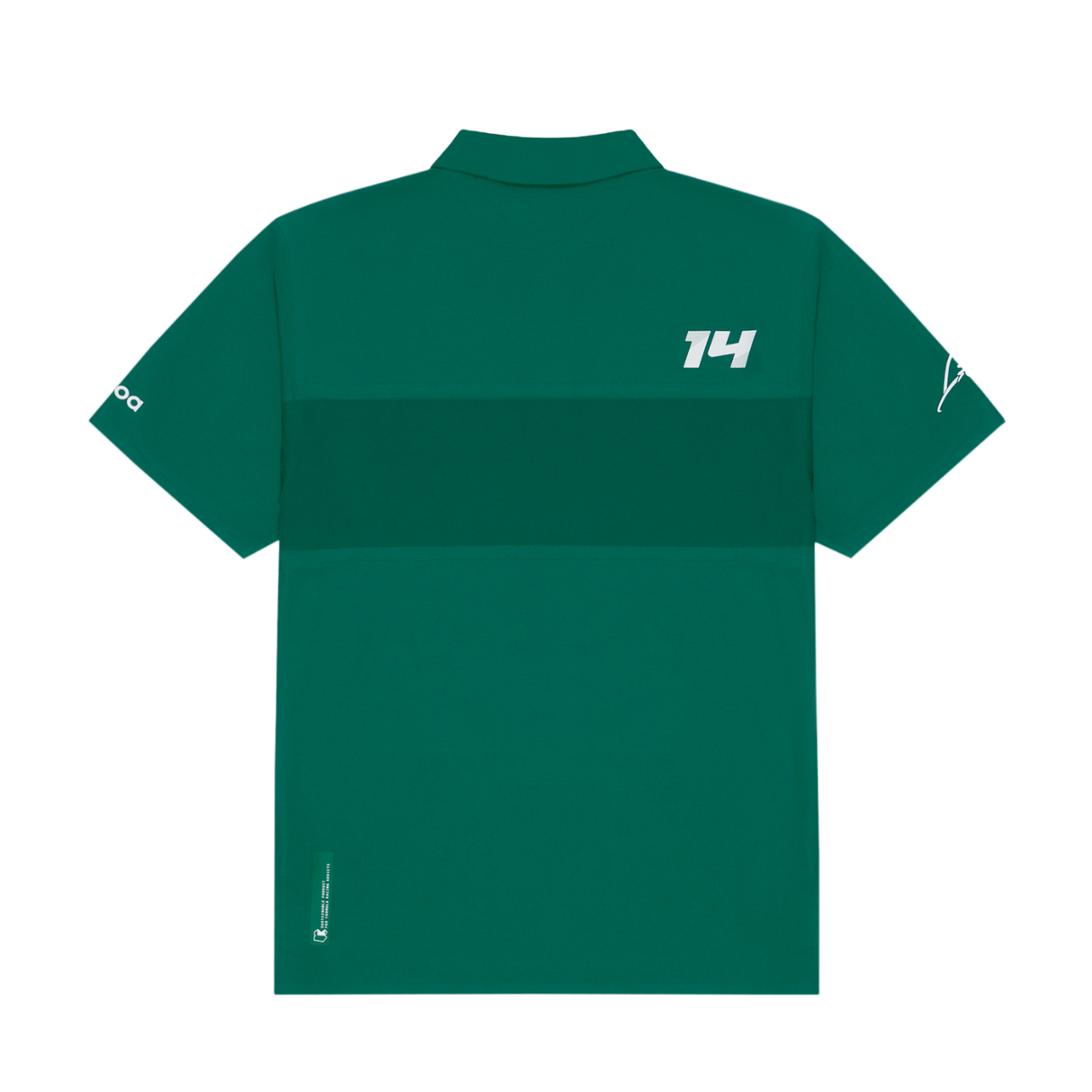 Polo Fernando Alonso, Kimoa, minimalist, verde, 2024