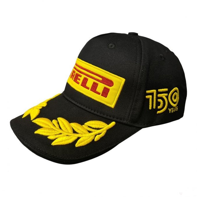 Sapca de Baseball, Pirelli 150 YEARS, Adult, Negru - FansBRANDS®