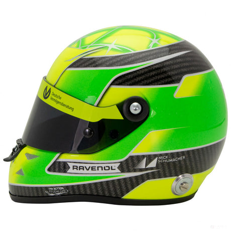 Masina Model, Mick Schumacher Helmet Belgium Spa 2018 Formula 3 Champion, 1:2, Verde, 2018