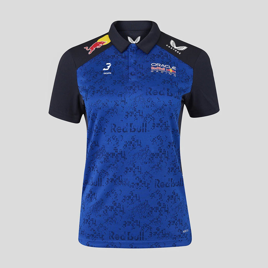 Polo Red Bull, echipa, Max Verstappen, pentru femei, albastru, 2026