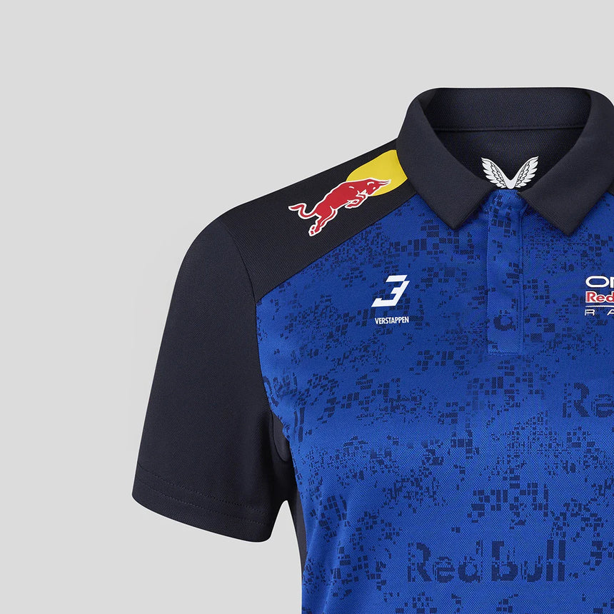 Polo Red Bull, echipa, Max Verstappen, pentru femei, albastru, 2026