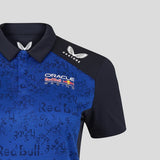 polo Red Bull, echipa, Isack Hadjar, pentru femei, albastru, 2026