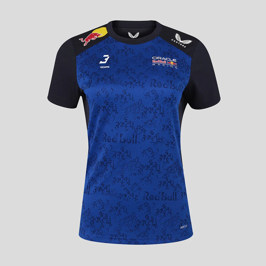 tricou Red Bull, echipa, Max Verstappen, femei, albastru, 2026
