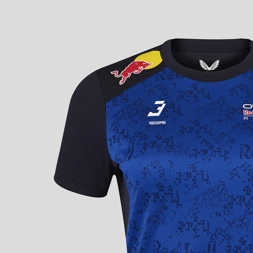 tricou Red Bull, echipa, Max Verstappen, femei, albastru, 2026