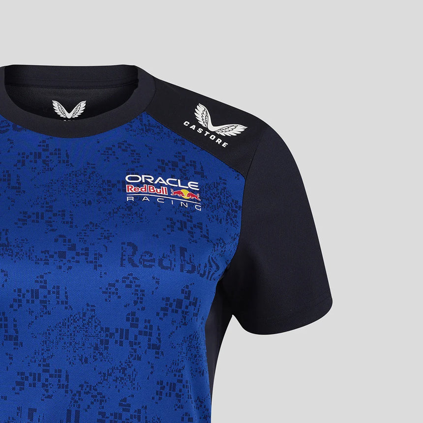 tricou Red Bull, echipă, Isack Hadjar, pentru femei, albastru, 2026