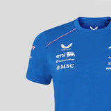 Tricou pentru femei Alpine F1 de echipă, albastru, 2026