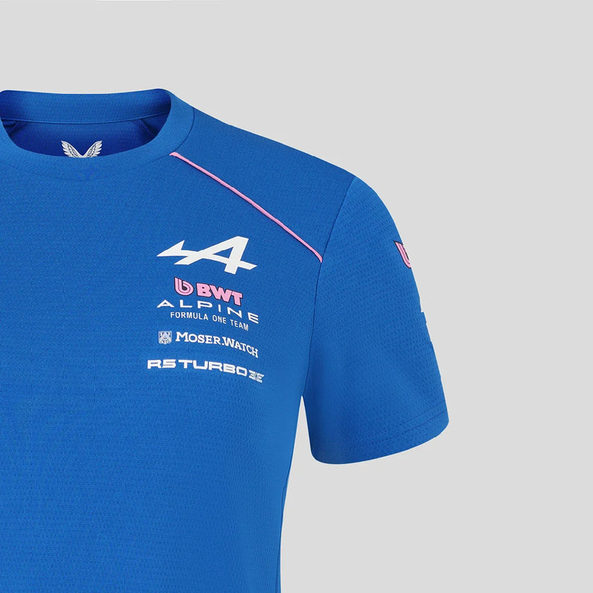 Tricou pentru femei Alpine F1 de echipă, albastru, 2026