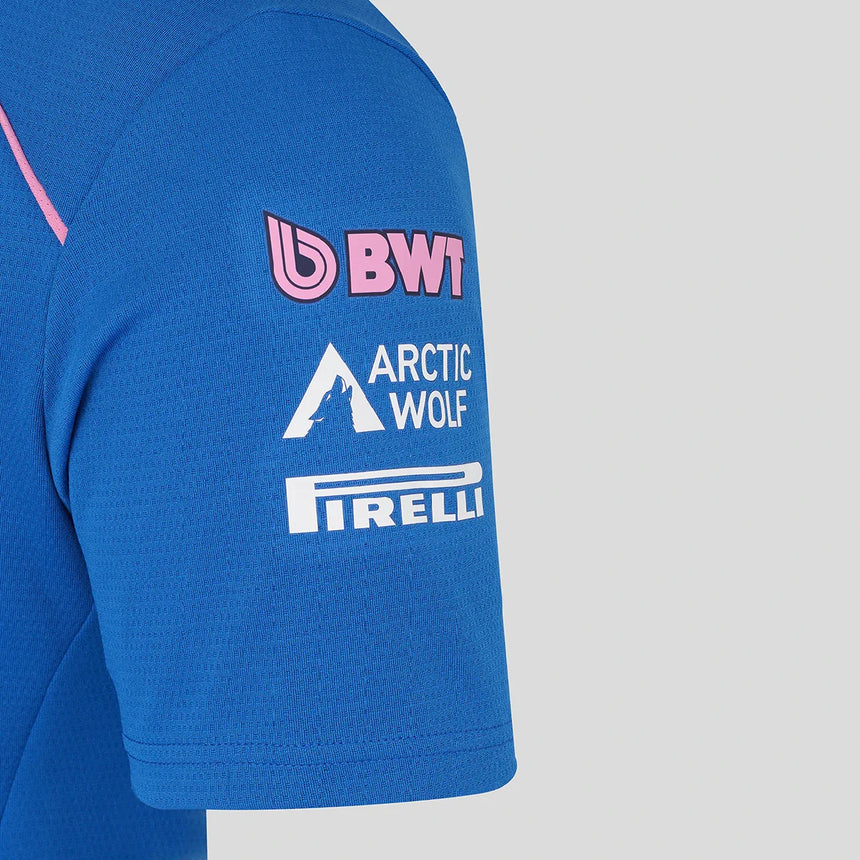 Tricou polo pentru femei Alpine F1 de echipă, albastru, 2026