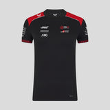 tricou Haas F1, echipă, pentru femei, negru