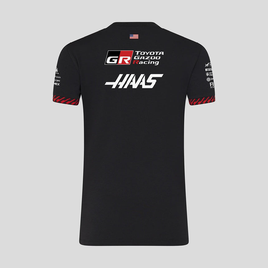 tricou Haas F1, echipă, pentru femei, negru