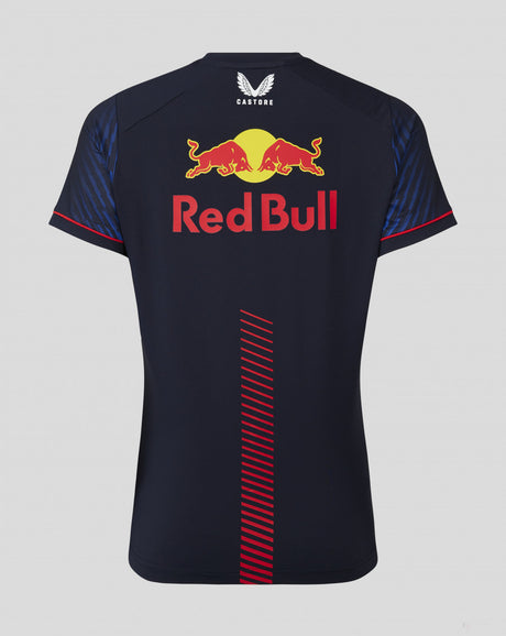 Red Bull Racing t-shirt, Sergio Perez, women, blue, 2023